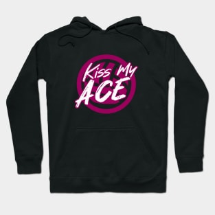 Kiss My Ace Volleyball Pun Hoodie